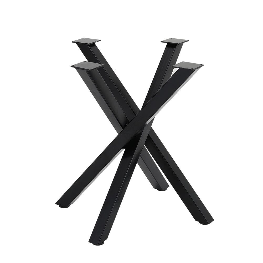 75cm L Criss Cross Metal Coffee Table Legs Replacement