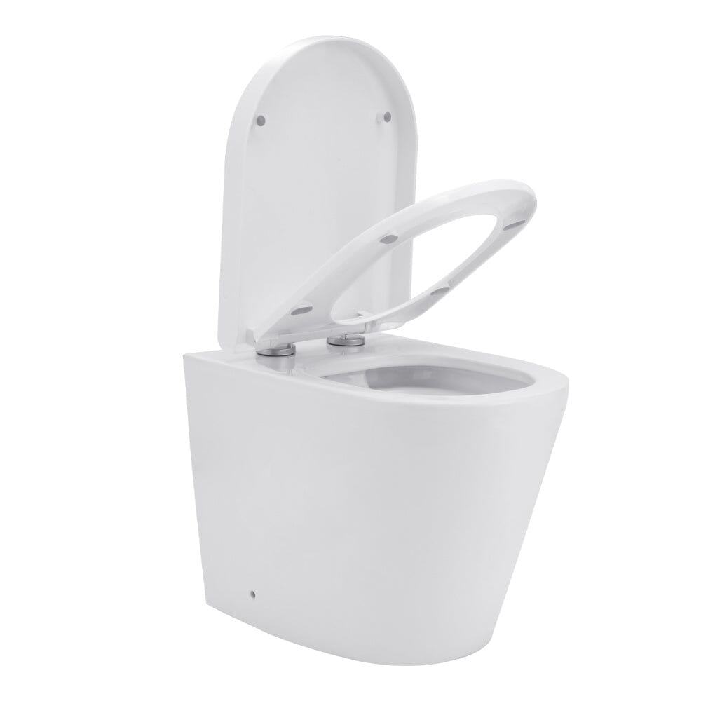 55cm D Wall Mounted Elongated Toilet