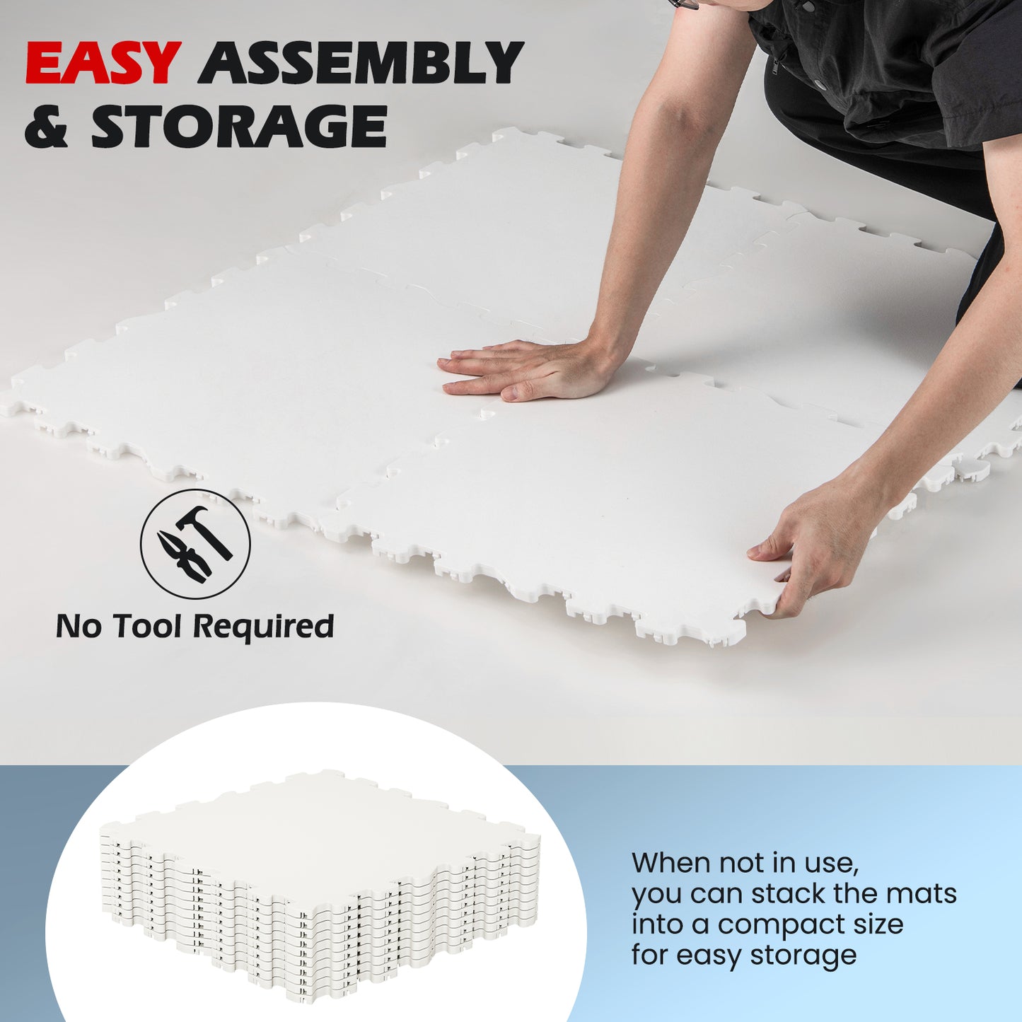10/18 Pack Hockey Flooring Tiles for Training-10 Pack