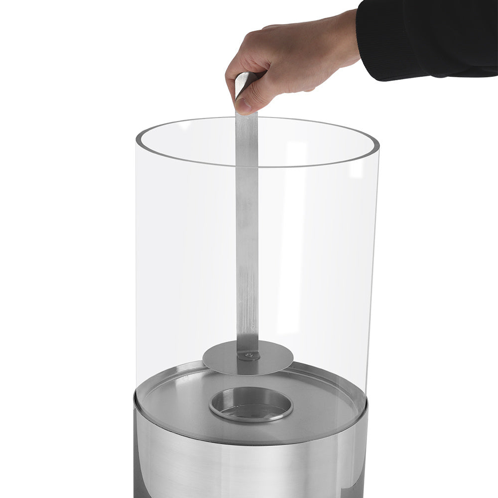 Round Ventless Bio-Ethanol Tabletop Fireplace