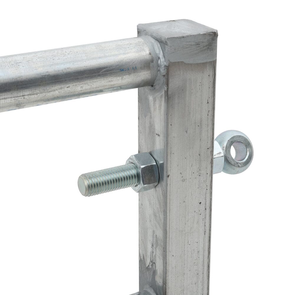 4-12FT Durable Galvanized Metal Field Gate