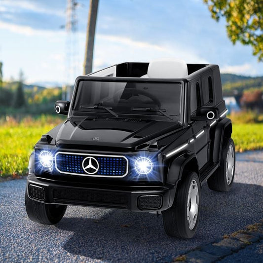 12V Licensed Mercedes-Benz EQG Kids Ride On Car-Black