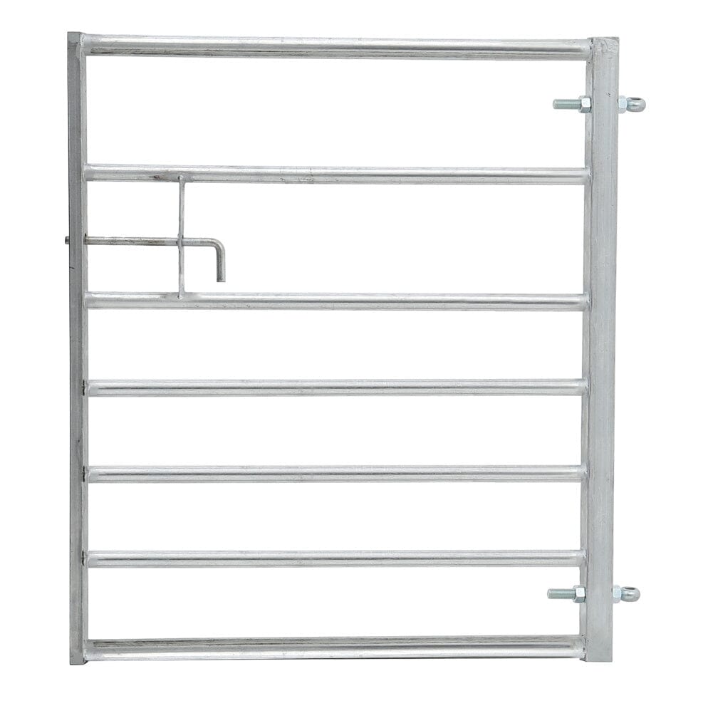 4-12FT Durable Galvanized Metal Field Gate