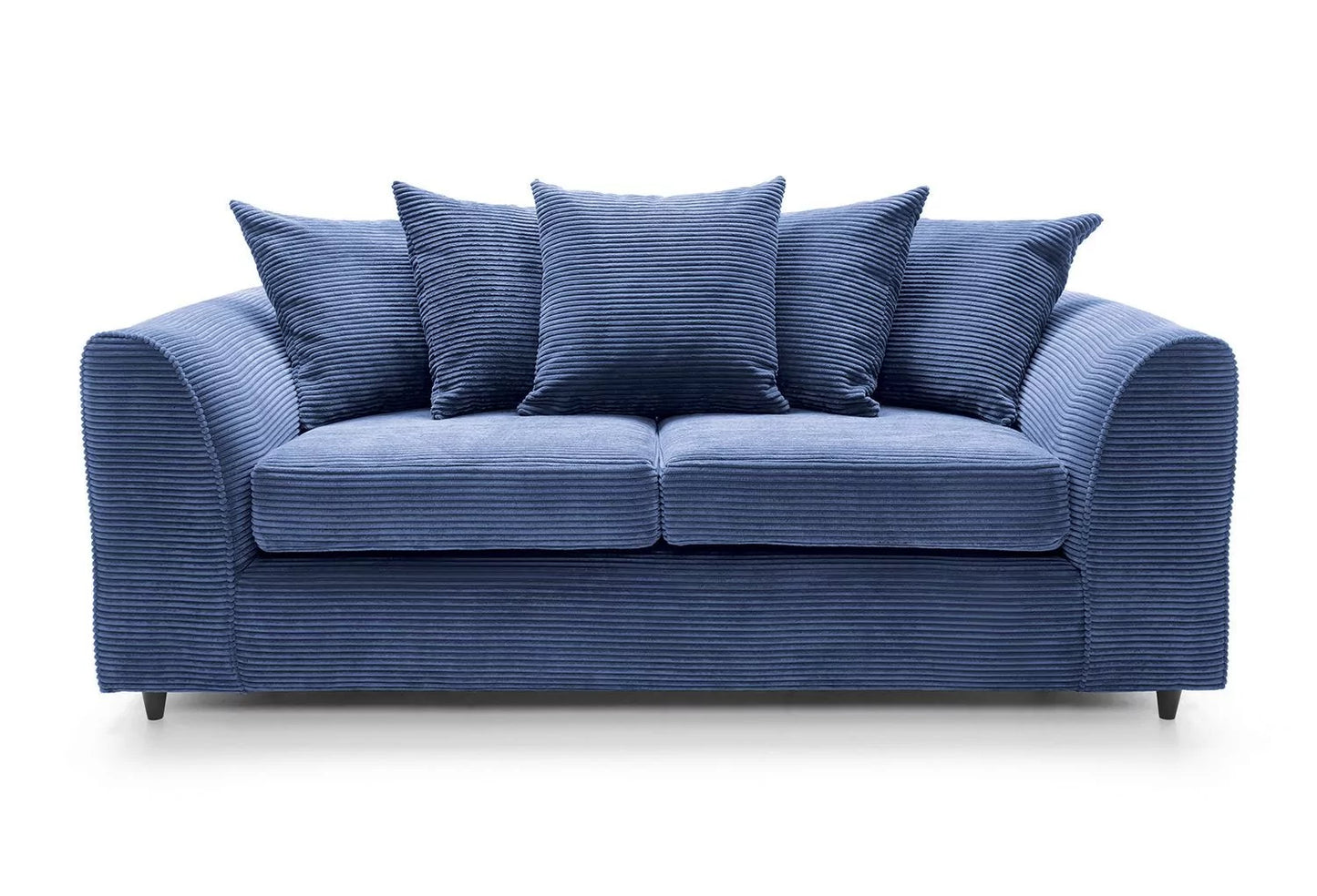 Sofa Jill Jumbo 3-osobowa - niebieska
