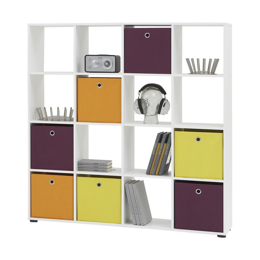 Mega 6 White Storage Cubed Room Divisor