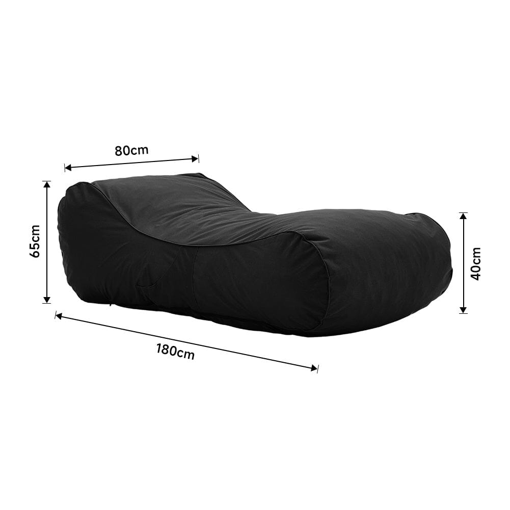 Dense Filling Comfy Lounger for Living Room