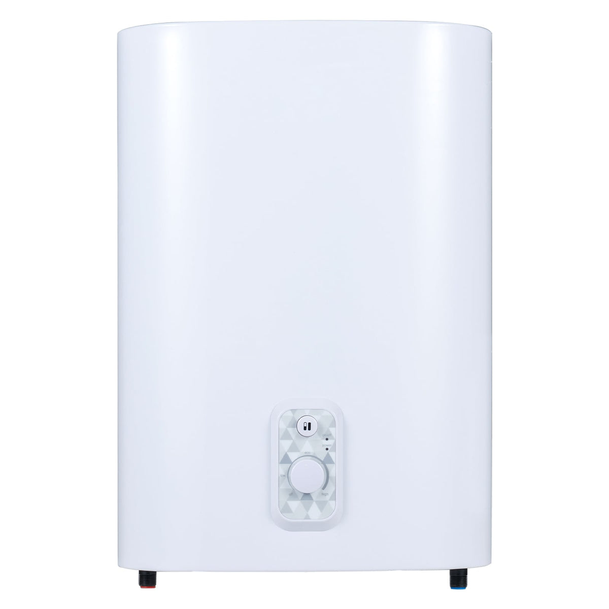 25L Electric Water Heater with Dual Power and Anti-Scale Enamelled Tank Eco Mode-White