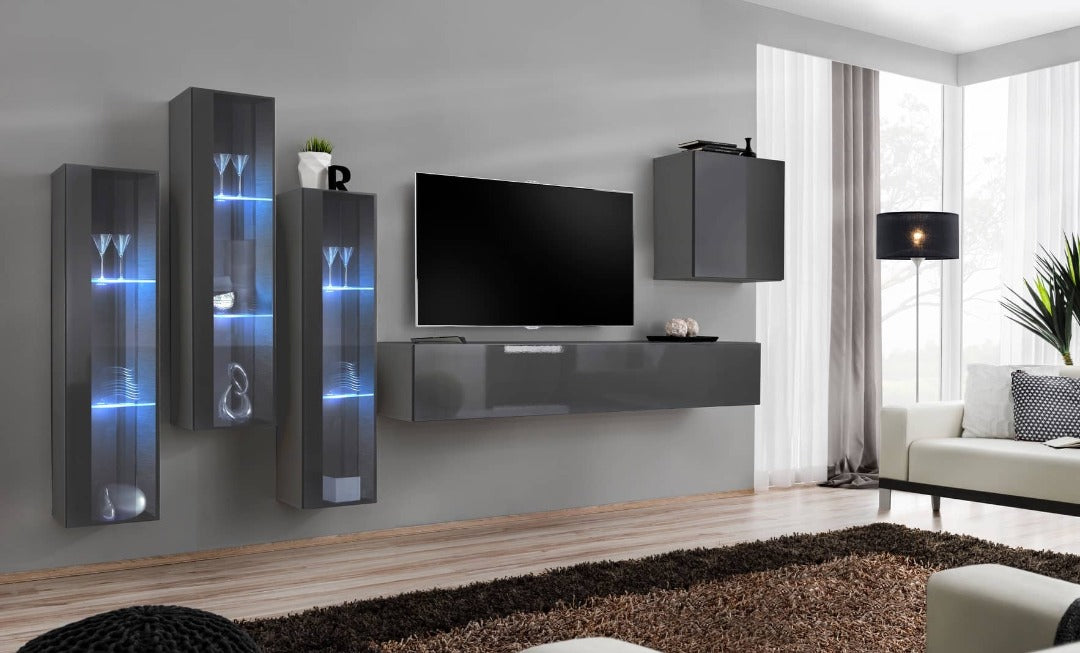Switch XIII Entertainment Unit For TVs Up To 75"
