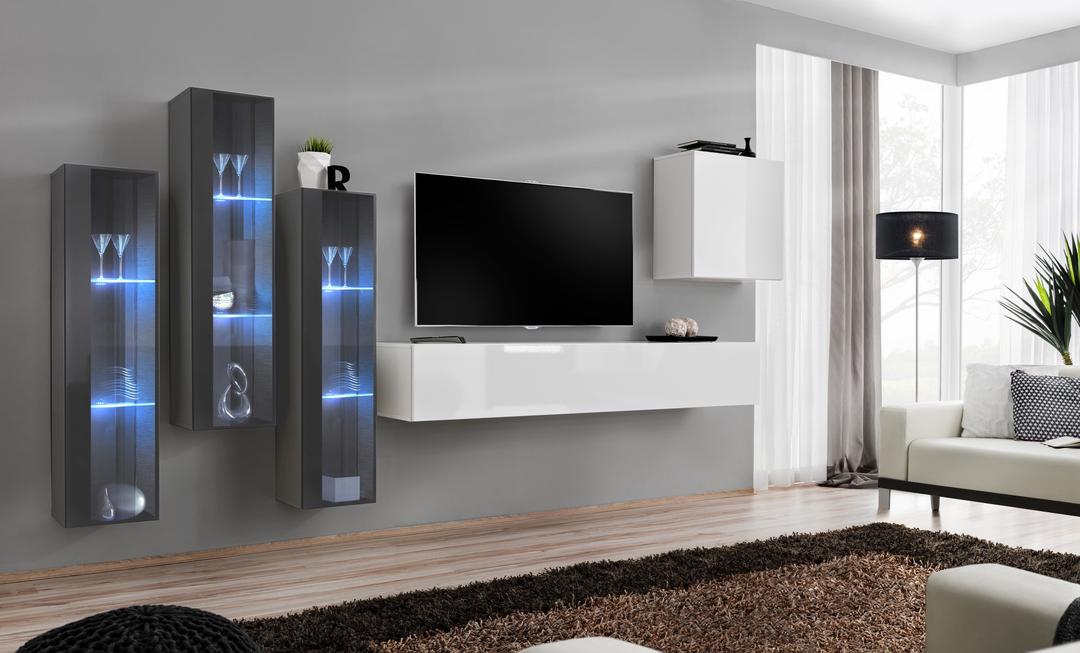 Switch XIII Entertainment Unit For TVs Up To 75"