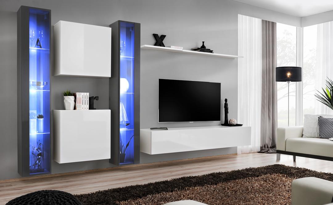 Switch XVI Entertainment Unit For TVs Up To 75"