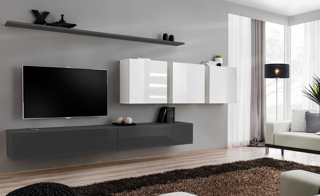 Switch VII Entertainment Unit For TVs Up To 49"