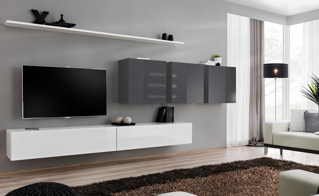 Switch VII Entertainment Unit For TVs Up To 49"