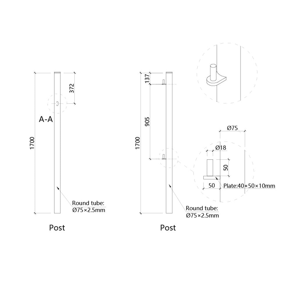4-12FT Durable Galvanized Metal Field Gate