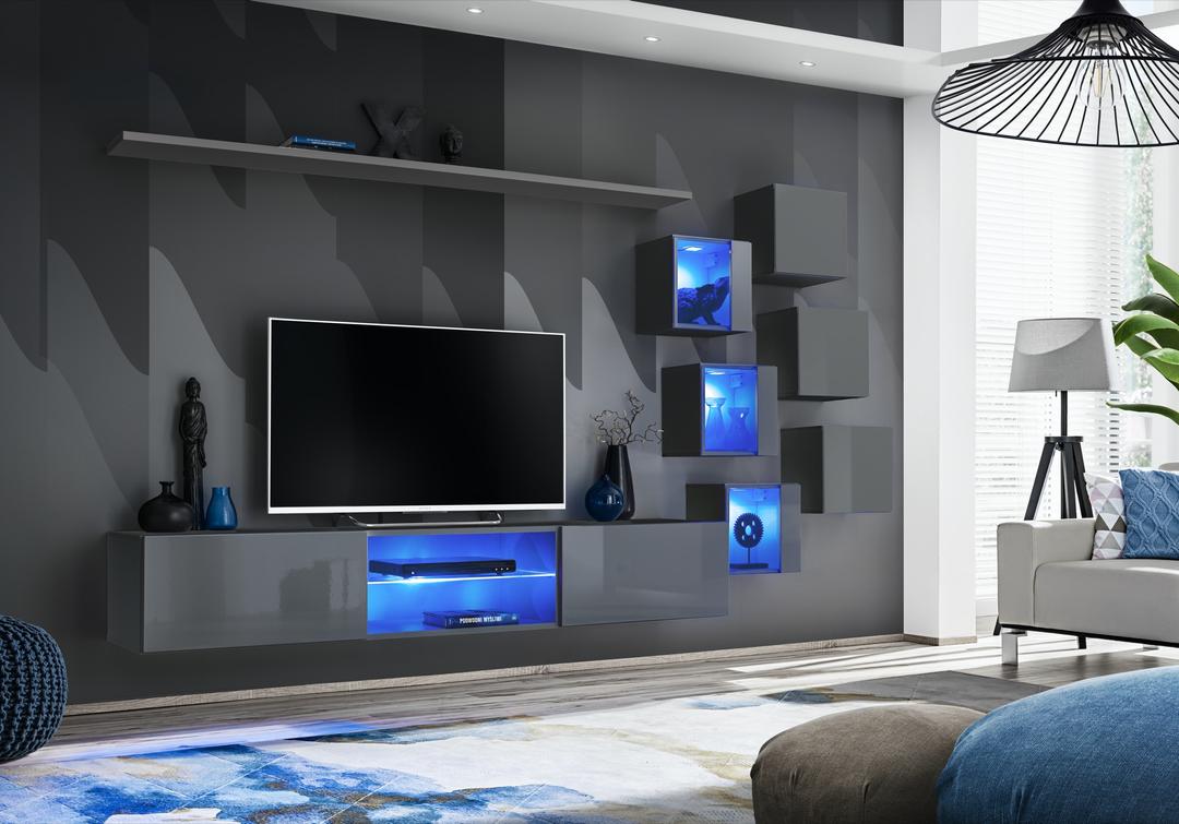 Switch XXI Wall Entertainment Unit For TVs Up To 75"
