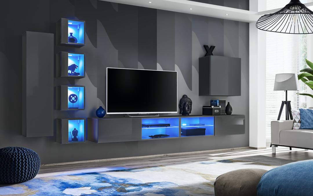 Switch XXVI Wall Entertainment Unit For TVs Up To 75"