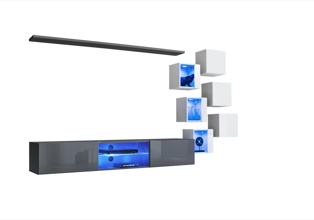 Switch XXI Wall Entertainment Unit For TVs Up To 75"