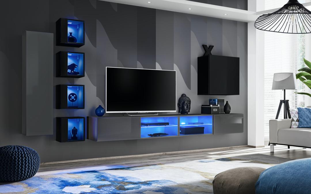 Switch XXVI Wall Entertainment Unit For TVs Up To 75"