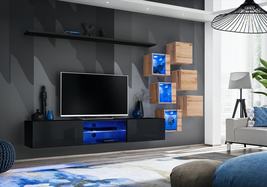 Switch XXI Wall Entertainment Unit For TVs Up To 75"