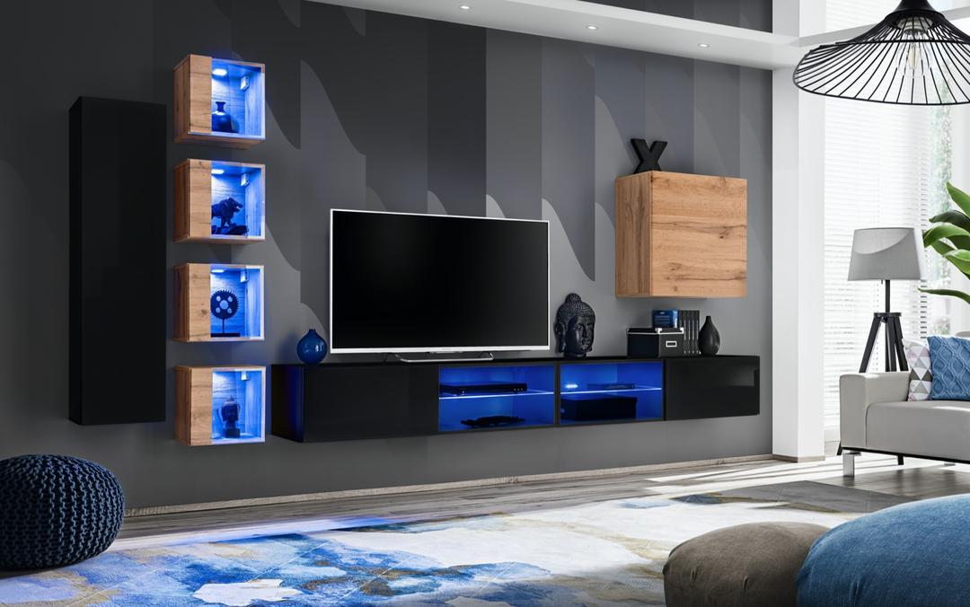 Switch XXVI Wall Entertainment Unit For TVs Up To 75"