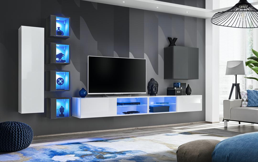 Switch XXVI Wall Entertainment Unit For TVs Up To 75"