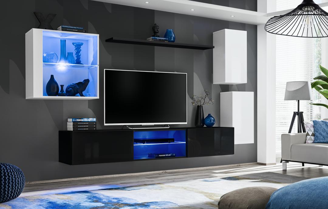 Switch XXIII Wall Entertainment Unit For TVs Up To 75"