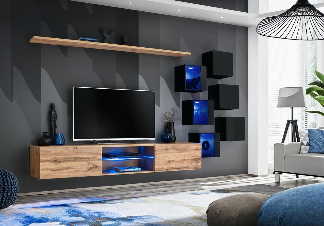 Switch XXI Wall Entertainment Unit For TVs Up To 75"