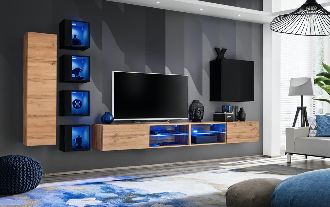 Switch XXVI Wall Entertainment Unit For TVs Up To 75"