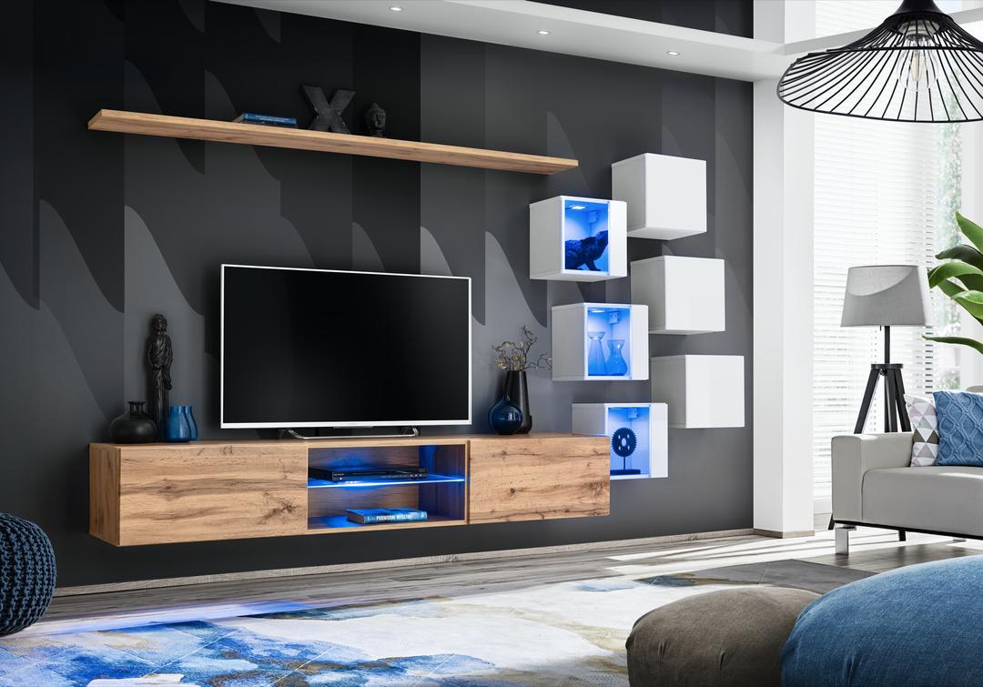 Switch XXI Wall Entertainment Unit For TVs Up To 75"