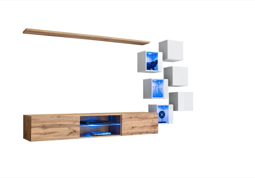 Switch XXI Wall Entertainment Unit For TVs Up To 75"