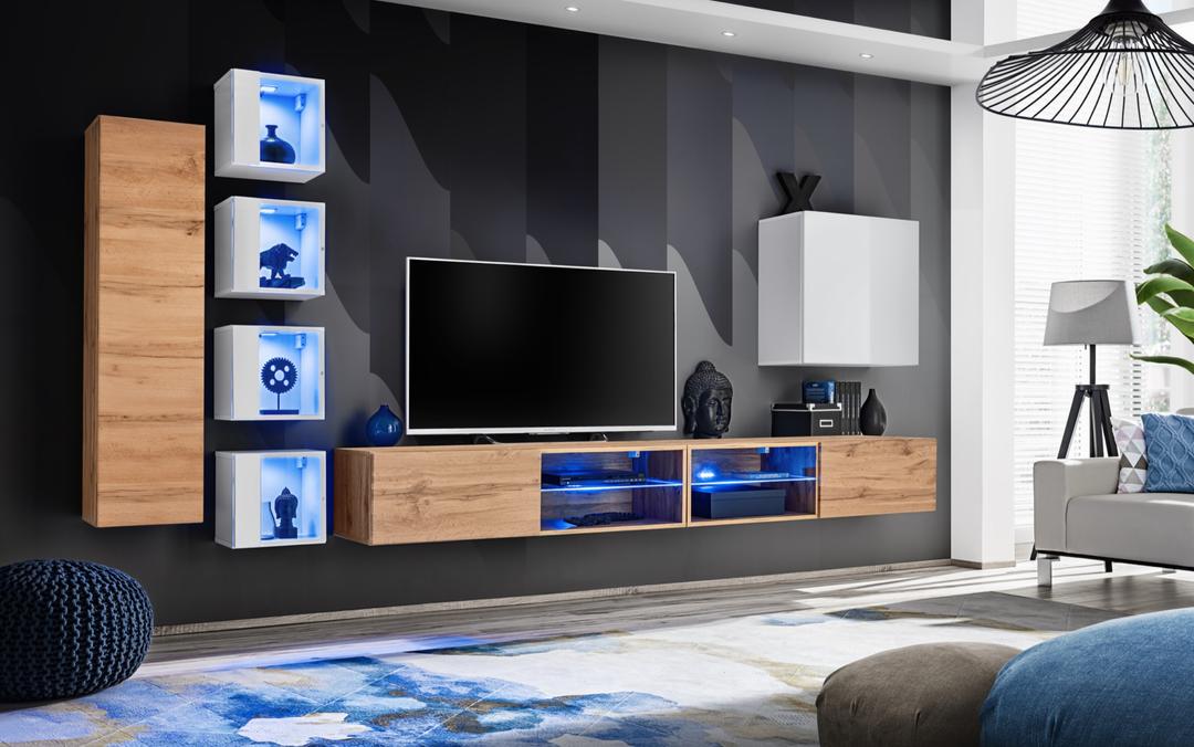 Switch XXVI Wall Entertainment Unit For TVs Up To 75"
