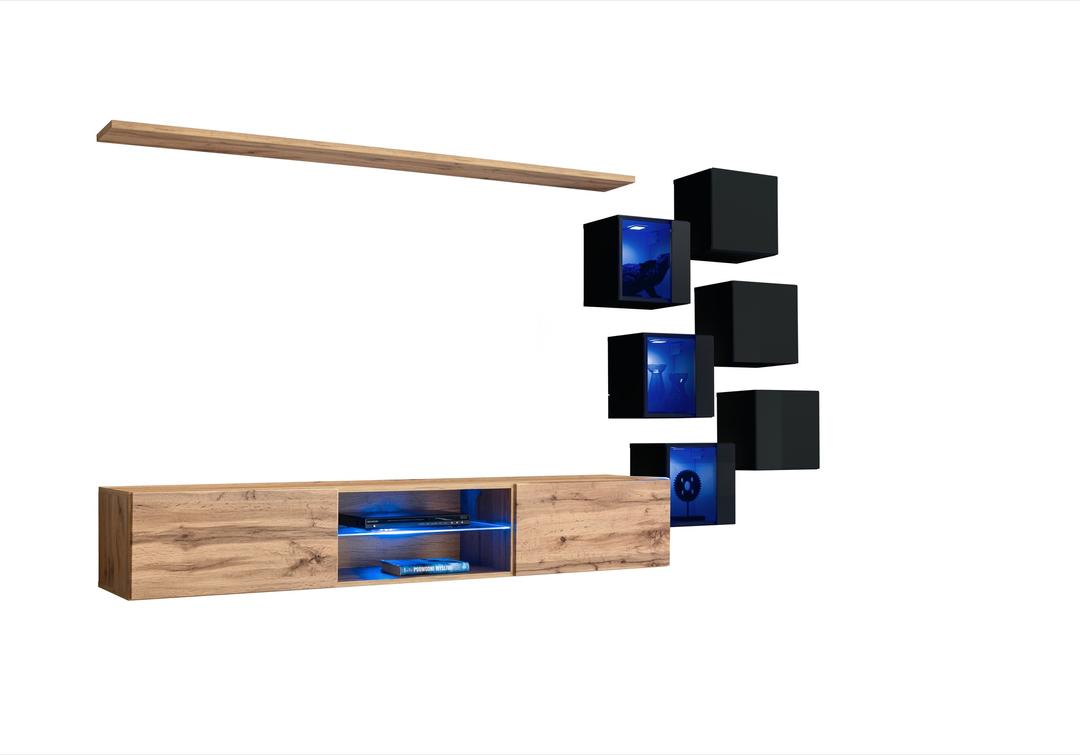Switch XXI Wall Entertainment Unit For TVs Up To 75"
