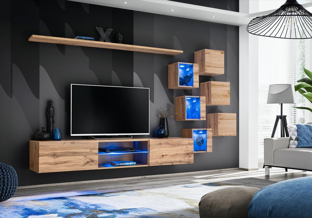 Switch XXI Wall Entertainment Unit For TVs Up To 75"