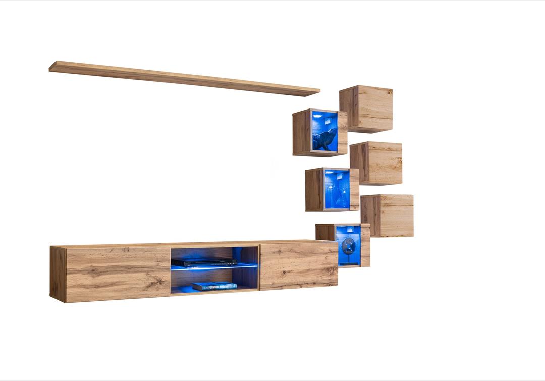 Switch XXI Wall Entertainment Unit For TVs Up To 75"