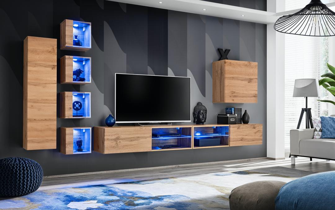 Switch XXVI Wall Entertainment Unit For TVs Up To 75"