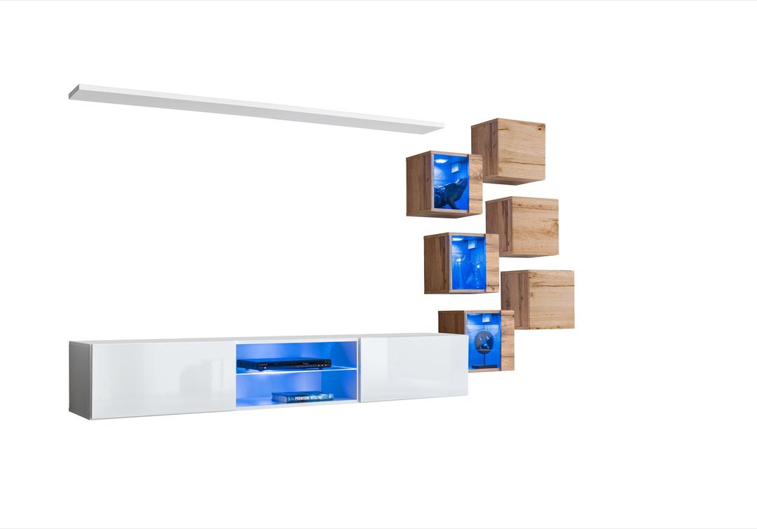 Switch XXI Wall Entertainment Unit For TVs Up To 75"