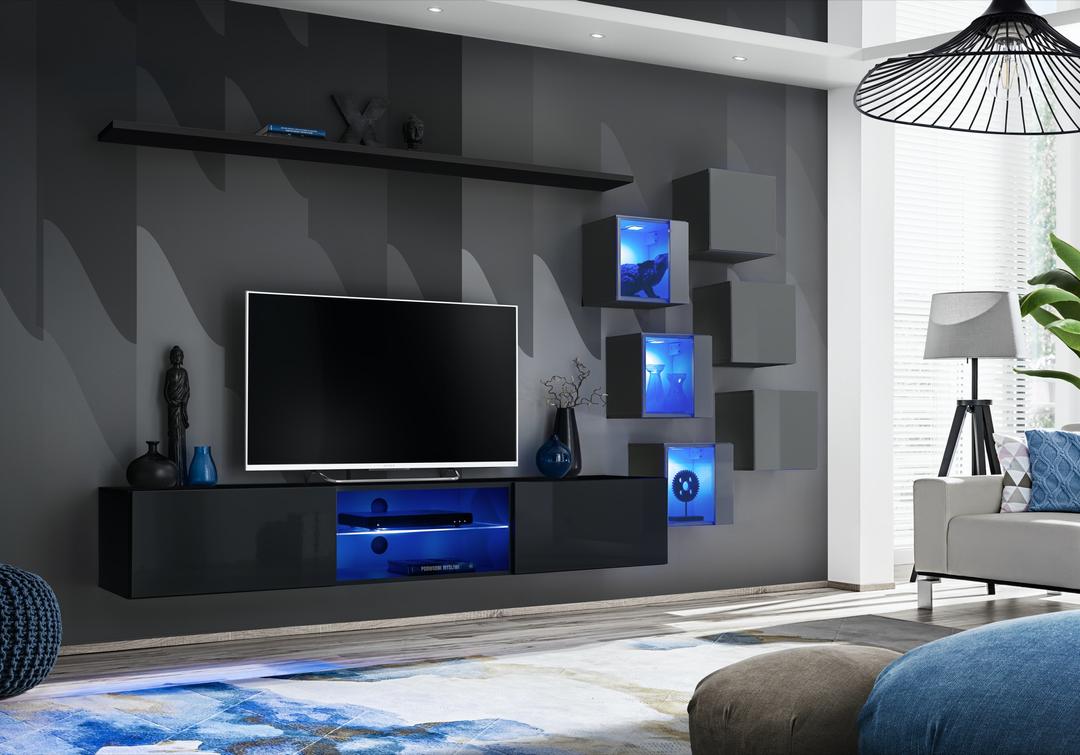 Switch XXI Wall Entertainment Unit For TVs Up To 75"