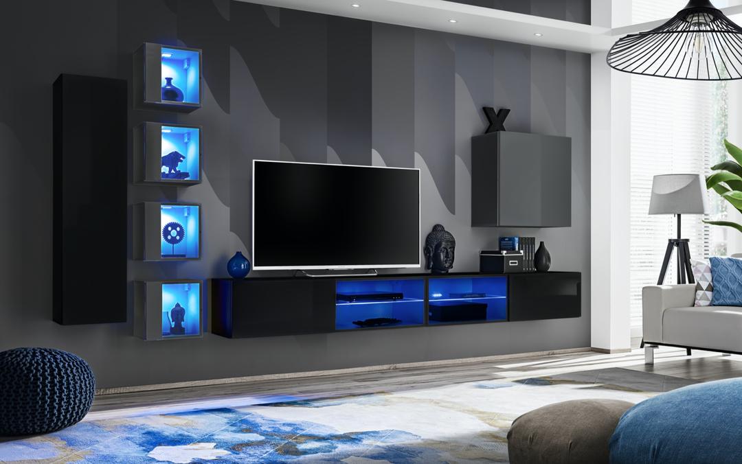 Switch XXVI Wall Entertainment Unit For TVs Up To 75"