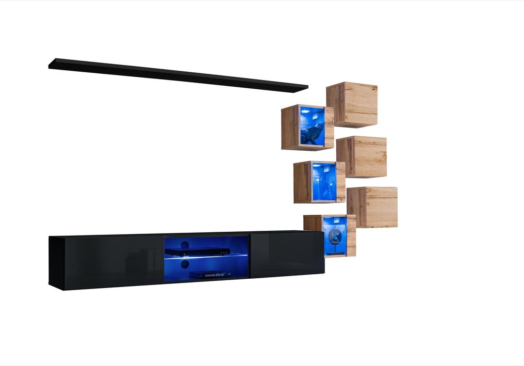 Switch XXI Wall Entertainment Unit For TVs Up To 75"
