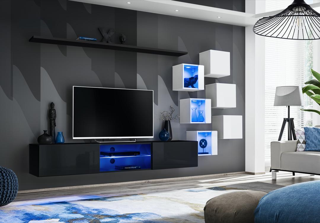 Switch XXI Wall Entertainment Unit For TVs Up To 75"