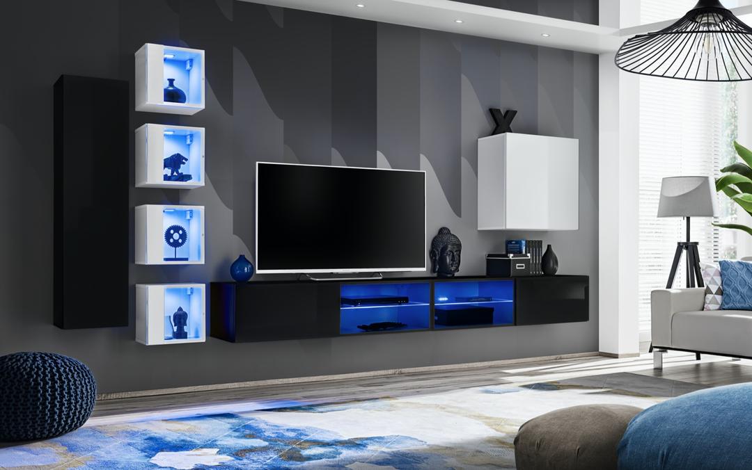 Switch XXVI Wall Entertainment Unit For TVs Up To 75"