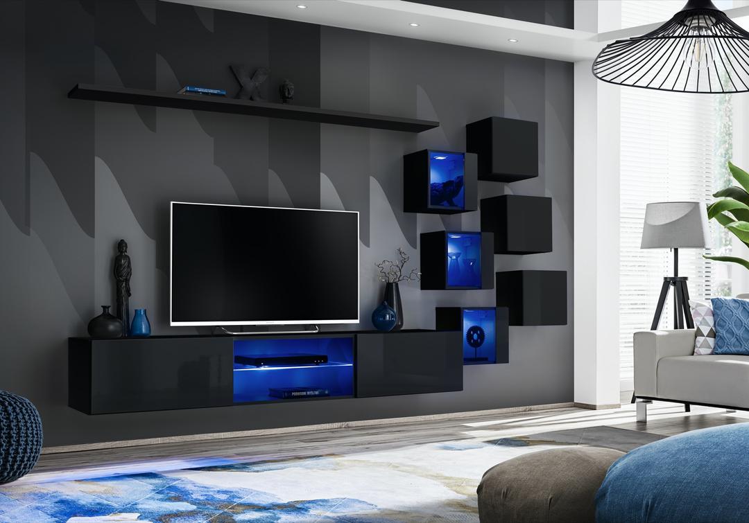 Switch XXI Wall Entertainment Unit For TVs Up To 75"