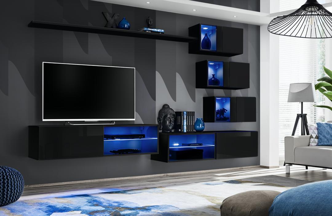 Switch XXIV Wall Entertainment Unit For TVs Up To 49"
