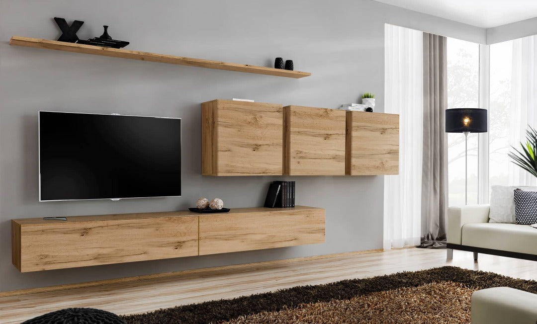 Switch VII Entertainment Unit For TVs Up To 49"
