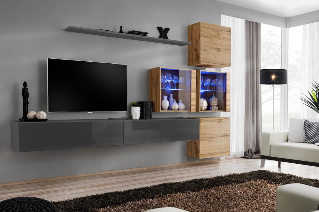 Switch XIX Entertainment Unit For TVs Up To 75"
