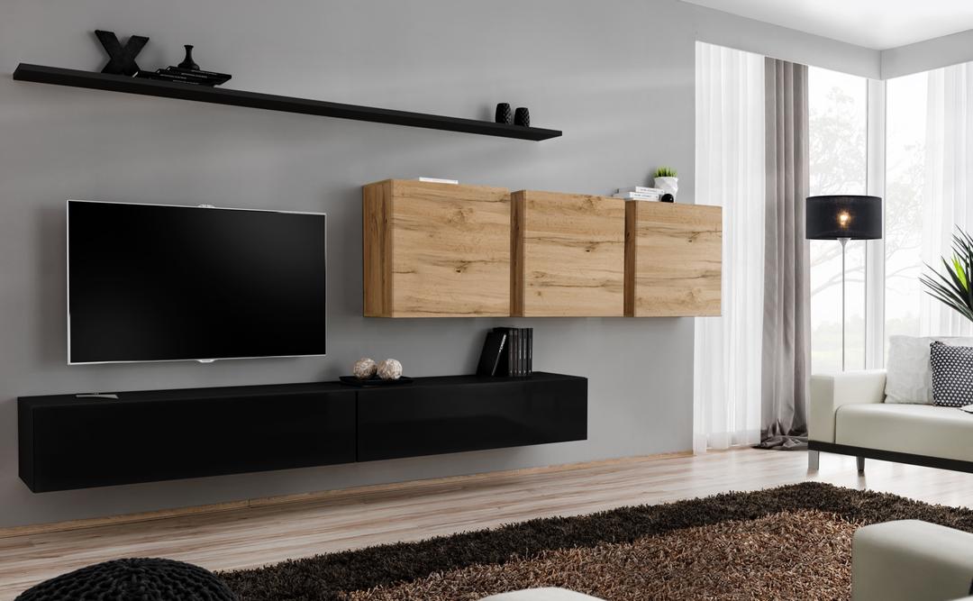 Switch VII Entertainment Unit For TVs Up To 49"