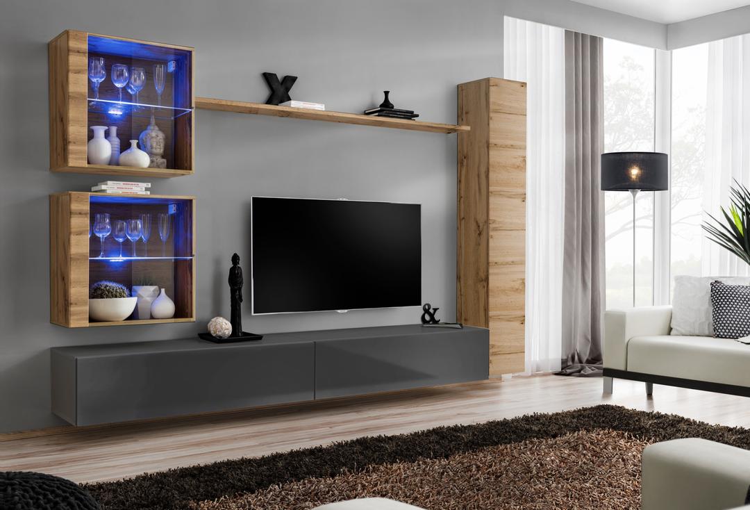 Switch XVIII Entertainment Unit For TVs Up To 75"