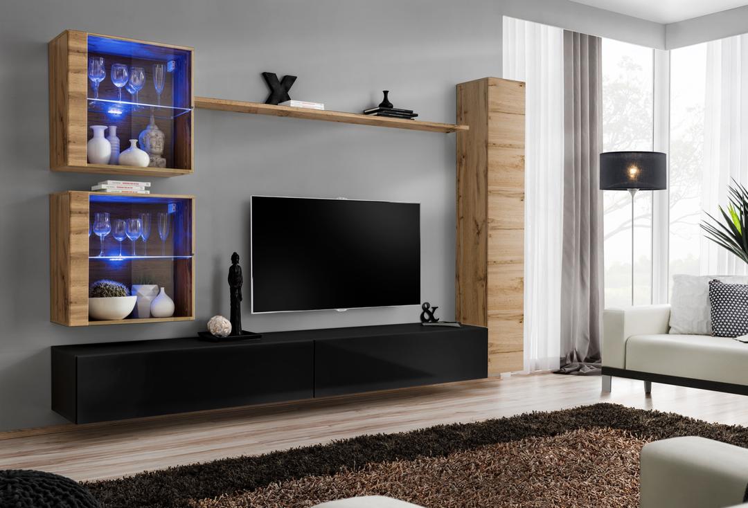 Switch XVIII Entertainment Unit For TVs Up To 75"