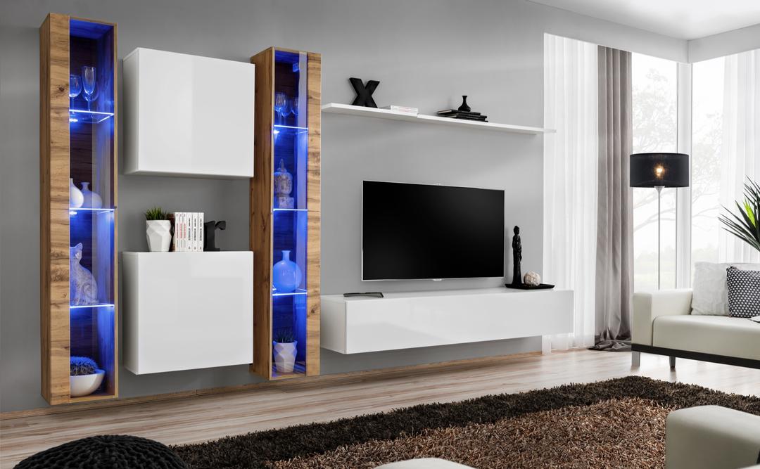 Switch XVI Entertainment Unit For TVs Up To 75"
