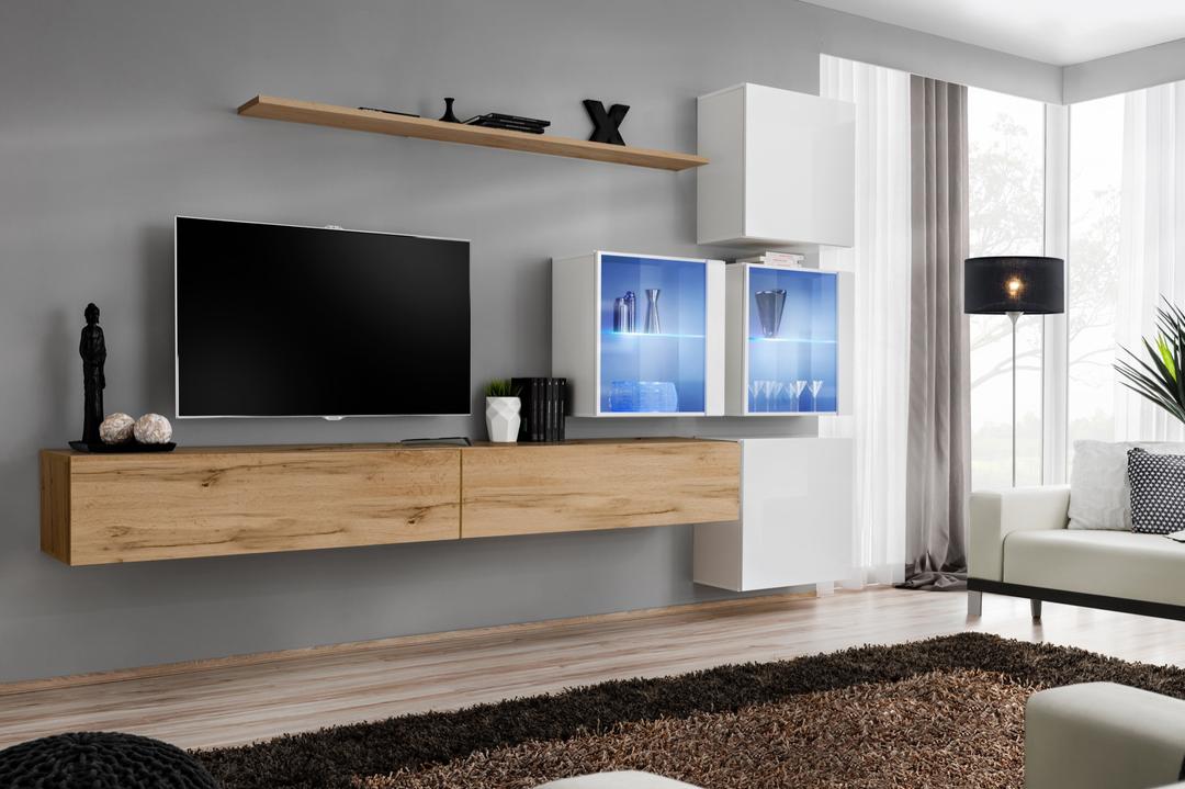 Switch XIX Entertainment Unit For TVs Up To 75"