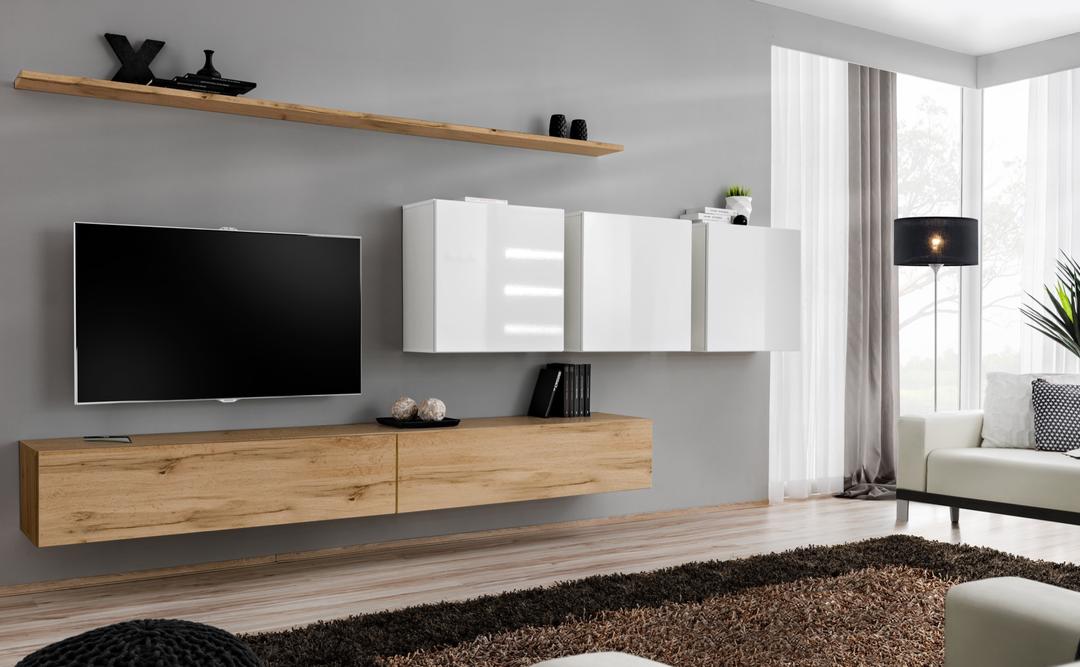 Switch VII Entertainment Unit For TVs Up To 49"